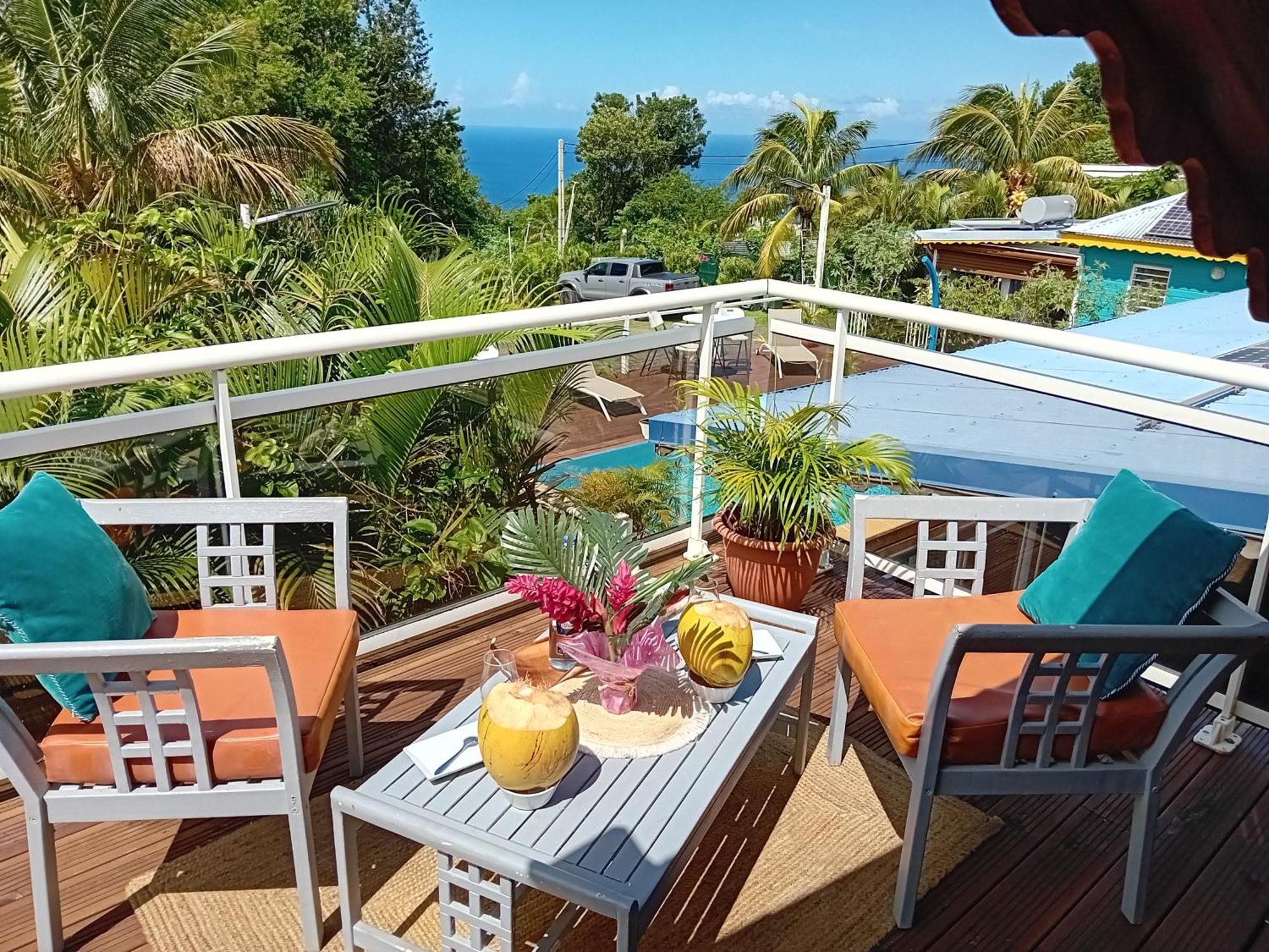 Les Hauts De Bornave Deshaies Ngoại thất bức ảnh